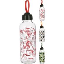 Fľaša na nápoj s objemom 450 ml, rôzne vzory.