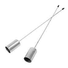 Strieborné bodce na kónické sviečky, sada 2 kusy.