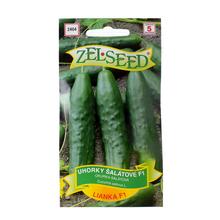 Semená uhorky šalátovej Lianka F1 v obale.