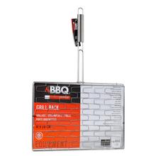 GRILOVACÍ ROŽT HRANA 41x28cm S RUČKOU BBQ C83500170 - FLORASYSTEM