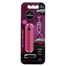 Vôňa do interiéru pevnácenaAROMA CAR HEX BUBBLE GUM