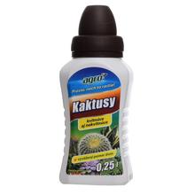 Hnojivo AGRO KAKTUSY A SUKULENTY 0,25 L v plastovej fľaši.
