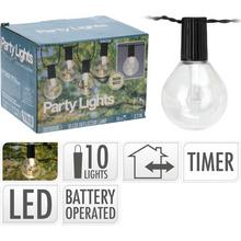 LED10 PÁRTY SVETLÁ in/out/časovač na baterky   - FLORASYSTEM