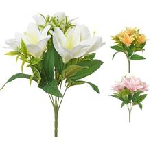 Kytica umelých ľalií a drobných kvetov v mixe.