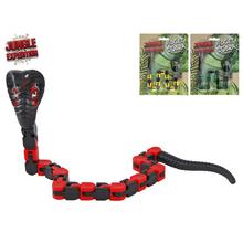 Hračkárska kobra s pohyblivými segmentmi.