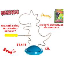 Hlavolam Dinosaurus na batérie so svetlom a zvukom.