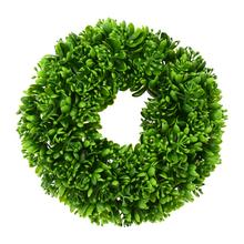 Zelený veniec so sukulentmi s priemerom 28 cm.