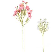 Umelé kvety mix delphinium v ružovej a bielej farbe.