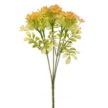 Umelé kvety zápich oranžová, 5 kusov, 26 cm.