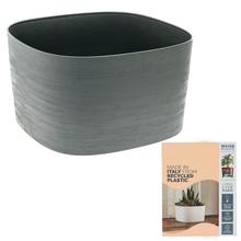 Štvorcový obal RODI 37 FOG z recyklovanej plastu.