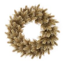 Umelý veniec šiškový s priemerom 28,6 cm.