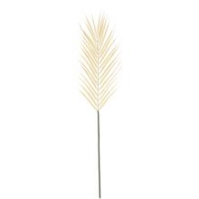 Umelý list v oranžovo-krémovej farbe s výškou 68 cm.