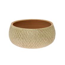 Keramická miska Madeira v krémovej farbe s textúrovaným povrchom.