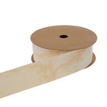 Krémová stuha 4cm/10m na aranžovanie