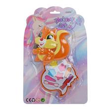 Sada na líčenie s motívom veveričky.