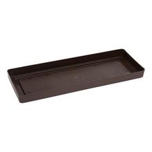 Hnedá miska pod hrantík s rozmermi 40 cm.