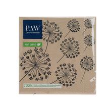 SDLE030200 SERVÍTKY 33x33 cm/20ks/3vrst. kraft púpava