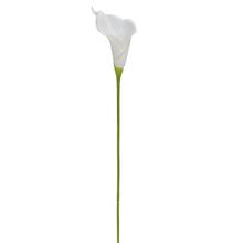 Umelá kvetina Calla biela 70 cm