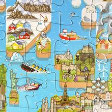 Puzzle 180 dielov 8-bit puzzle –Mapa sveta WM8BIT001