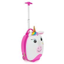 Kufor Boppi Tiny Trekker 17L s motívom jednorožca.
