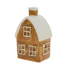 Perníkový domček na sviečku z porcelánu.