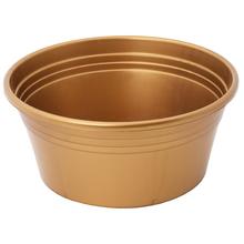 Misa IRYS PLOSKA 14CM v oranžovej farbe s ďalšími dvoma miskami.