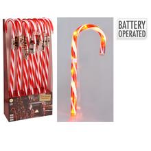LED cukrová tyčinka s batériovým napájaním.