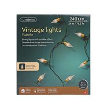 LED svetielka s trblietavým efektom, dĺžka 23,90 m.