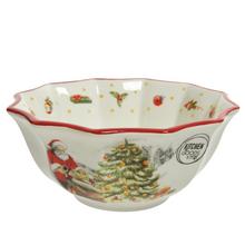 Misa s vianočným motívom, priemer 15 cm, výška 4,8 cm.
