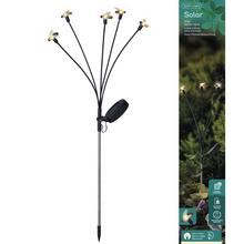 Solárny zápich muška s LED svetlami.