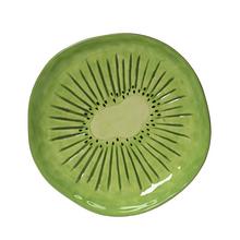 Doska s dolomitovou glazúrou v tvare kiwi