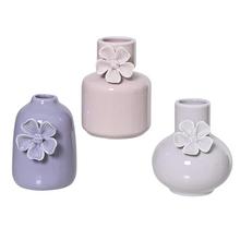 Porcelánová váza na kvety s motýľom, 3 varianty.