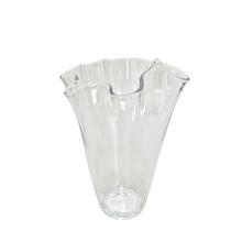 Váza asymetr. sklo pr.17,5/v23cm