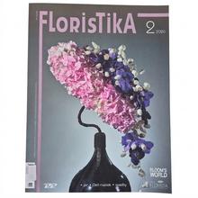 Obálka časopisu Floristika 2/2026 s kvetinovým aranžmánom.