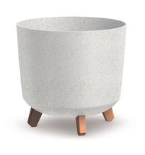 Biely obal Gracia tubus z ekologického dreva, 29,8 cm.