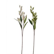 Umelý konár trávy mix s dvoma vetvami, 72 cm.