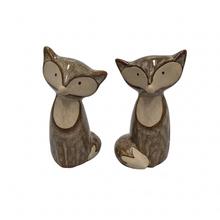 LÍŠKA PORCELÁN 5.2*5*9.5CM MIX